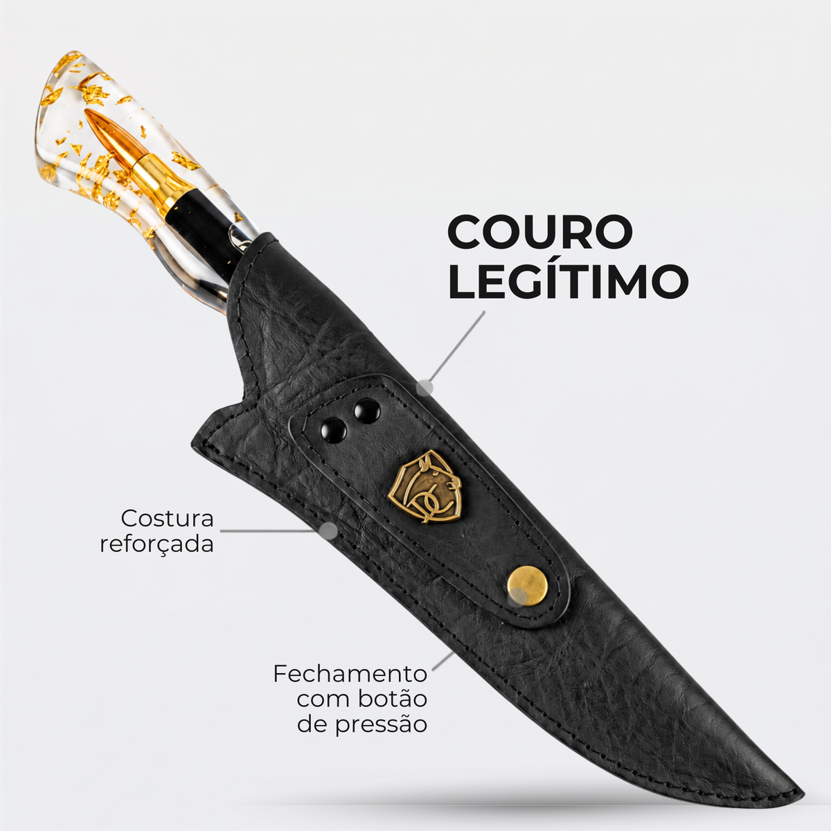 Kit War Zone – Justiceiro | Faca 8" + Copo Térmico 475ml