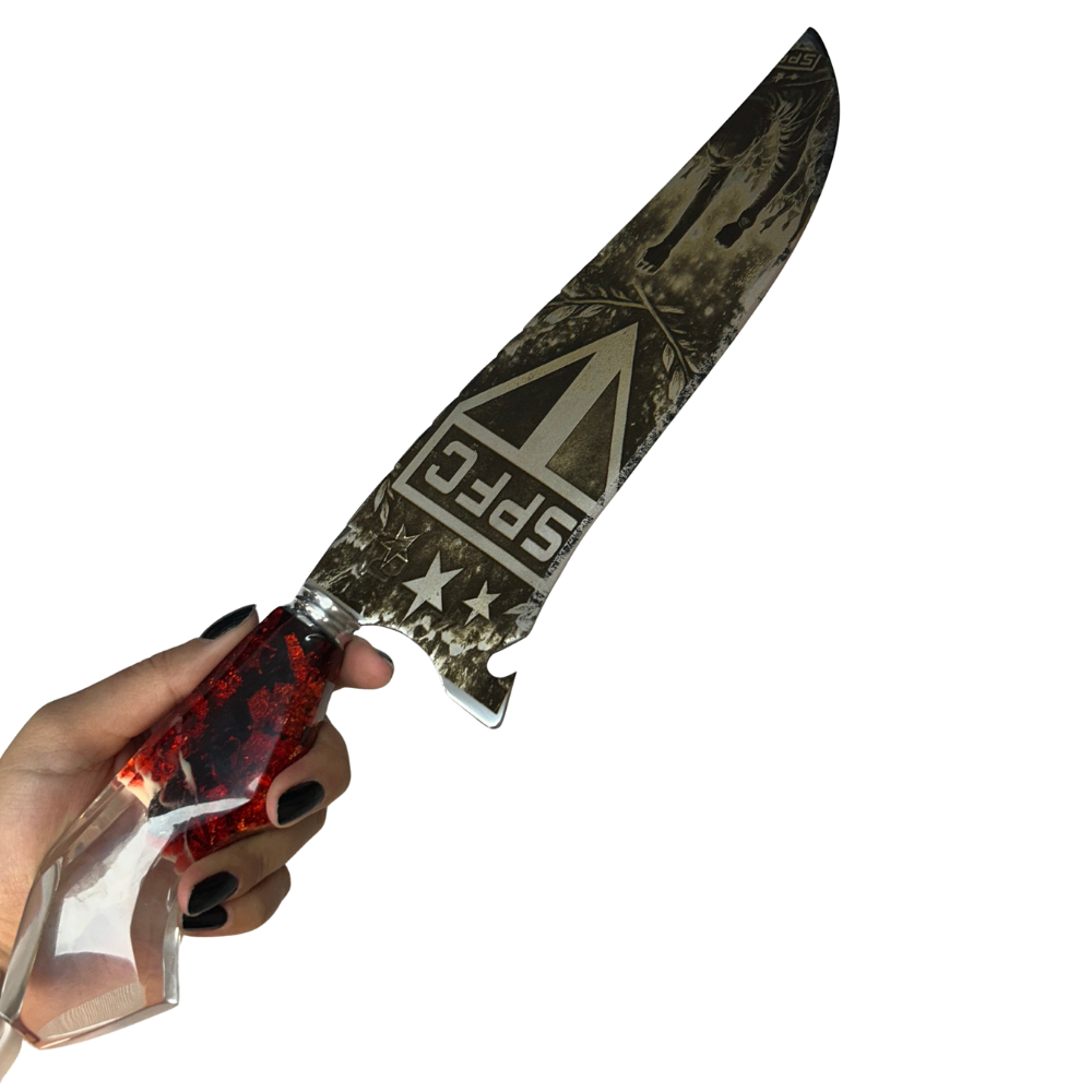 Kit São Paulo - Faca 10" + Copo Térmico - Gravação a Laser 360°