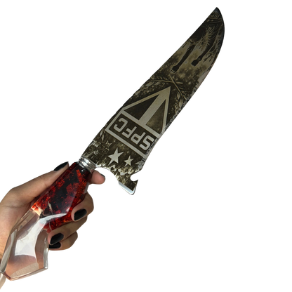 Kit São Paulo - Faca 10" + Copo Térmico - Gravação a Laser 360°