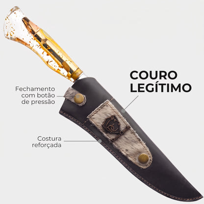 Faca Gold 8" – Sniper