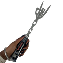 Kit Faca, Garfo e Chaira 8" Iron Maiden - Cabo Resina Personalizado