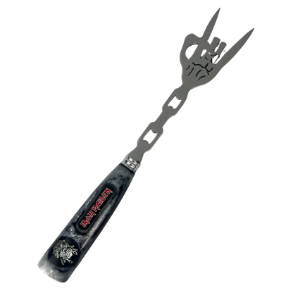 Garfo Trinchante Iron Maiden - Cabo Resina Personalizado