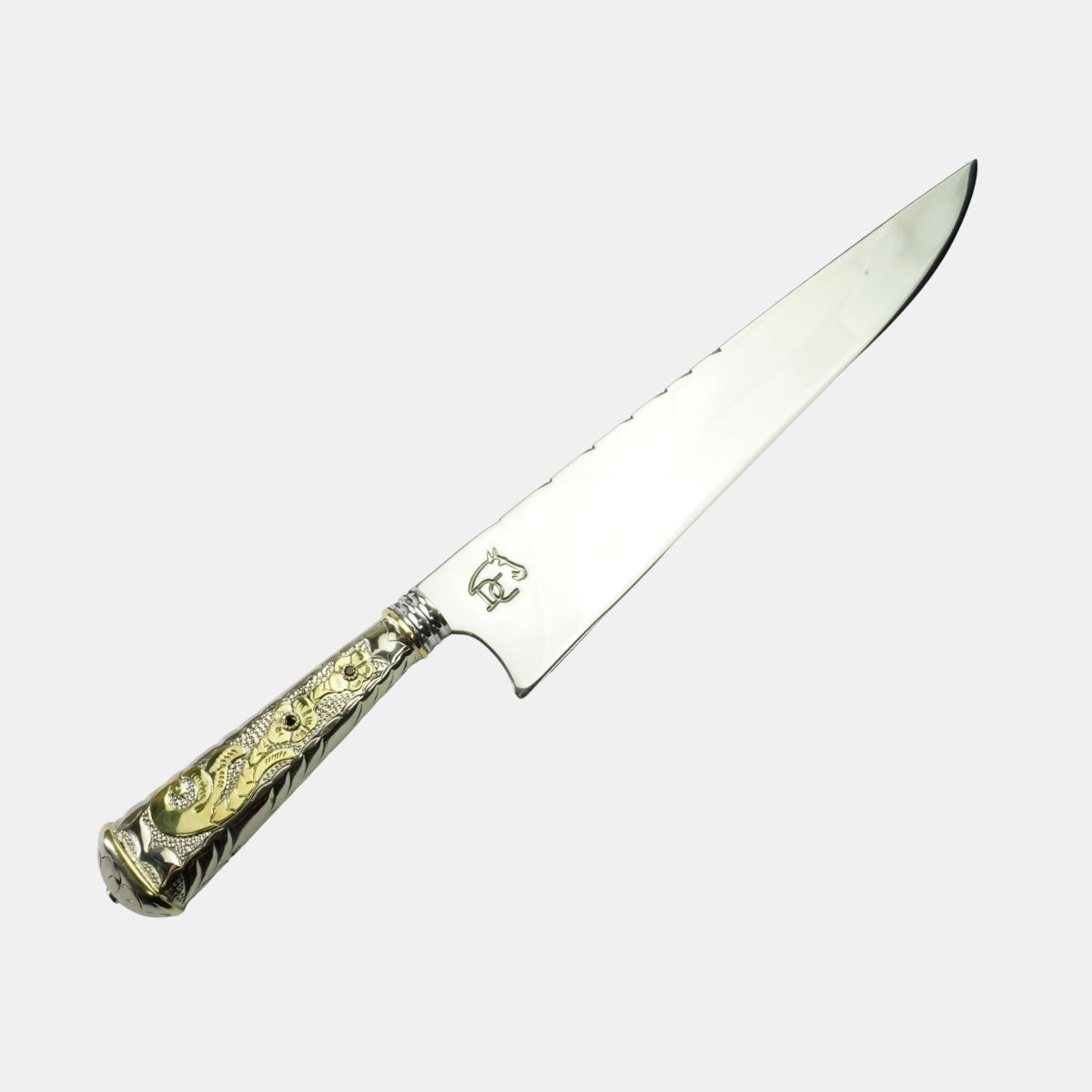 Faca Ouro do Pampa 10" – Campeira em Alpaca