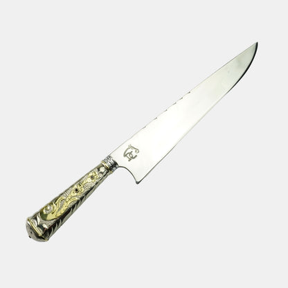 Faca Ouro do Pampa 10" – Campeira em Alpaca