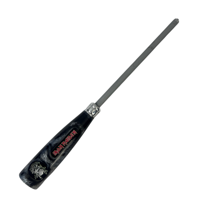 Kit Faca e Chaira 8" Iron Maiden - Cabo Resina Personalizado
