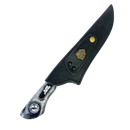 Faca Black Sabbath 8 Polegadas | Lâmina Vazada - Cabo Resina Personalizado