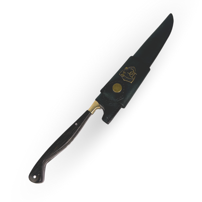 Faca Fileteira Aço Inox 420C 7 Polegadas - Cabo Full Tang Madeira Tucumã