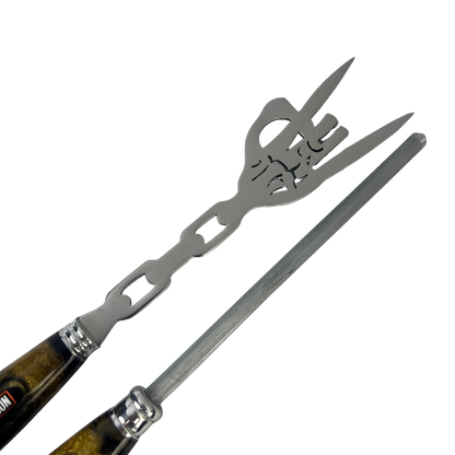 Kit Garfo e Chaira Harley-Davidson - Cabo Resina Personalizado