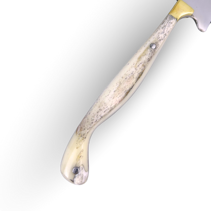 Faca Fileteira Aço Inox 420C 7 Polegadas - Cabo Full Tang Osso Bovino