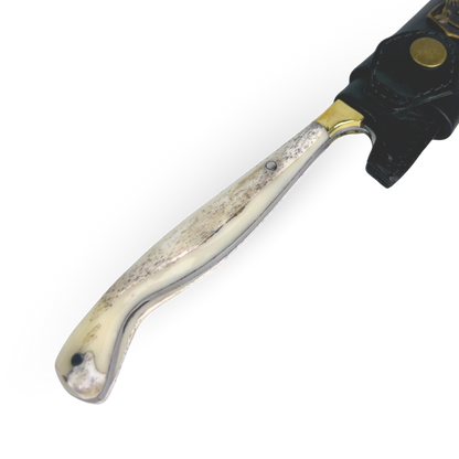 Faca Fileteira Aço Inox 420C 7 Polegadas - Cabo Full Tang Osso Bovino