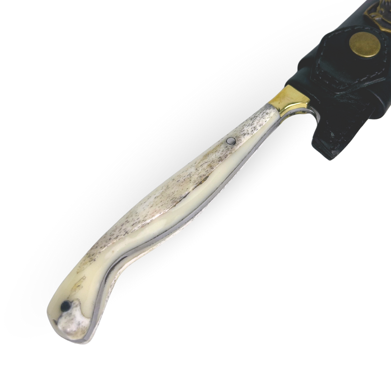 Faca Fileteira Aço Inox 420C 7 Polegadas - Cabo Full Tang Osso Bovino