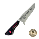 Faca Sepultura 8 Polegadas | Lâmina Vazada Thrash Metal BR | Cabo Resina