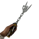 Kit Faca, Garfo e Chaira Harley-Davidson - Cabo Resina Personalizado