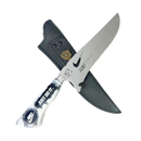 Faca Nike 8 Polegadas | Lâmina Vazada Just Do It | Cabo Resina