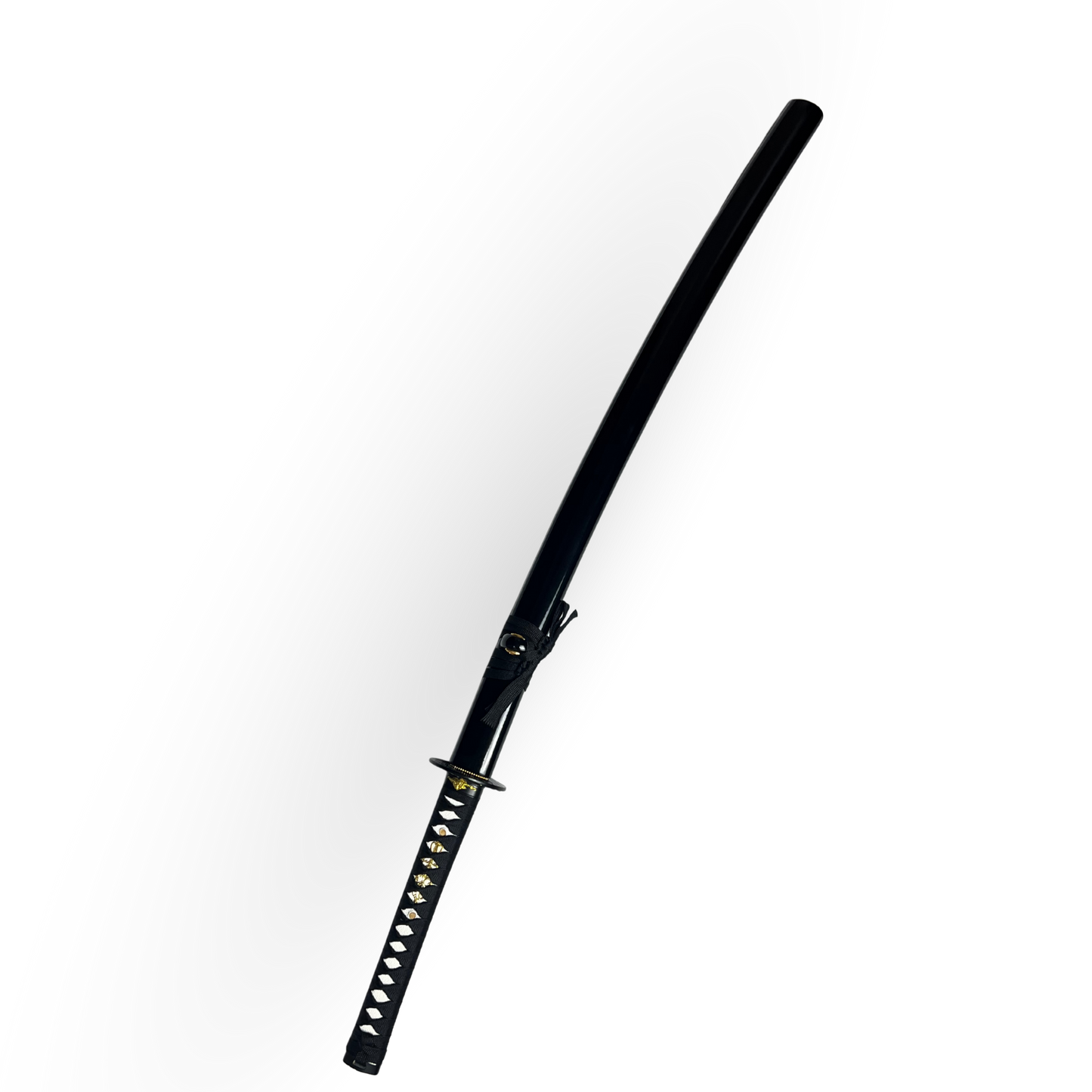 Katana 29" - Cabo Tradicional Tsuka-Ito Preto com Detalhes Dourados