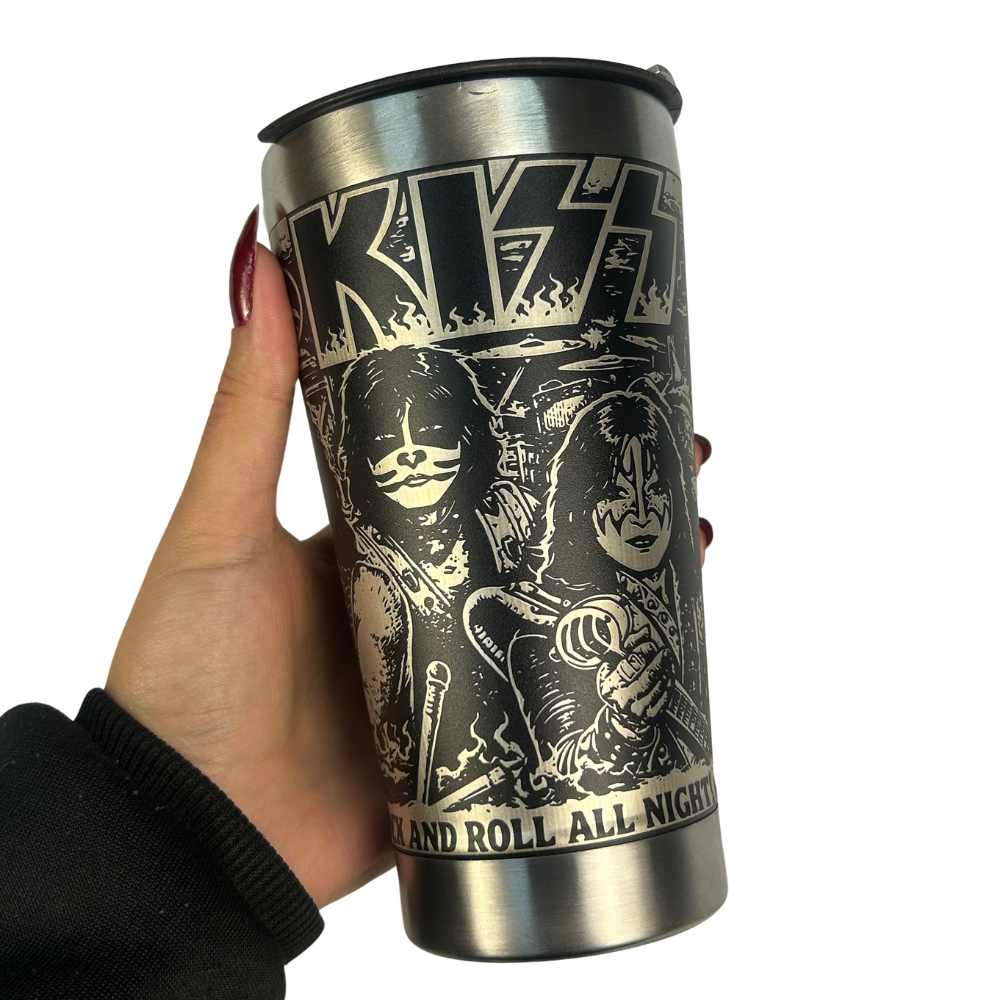 Copo Térmico Kiss - Gravação a Laser 360°