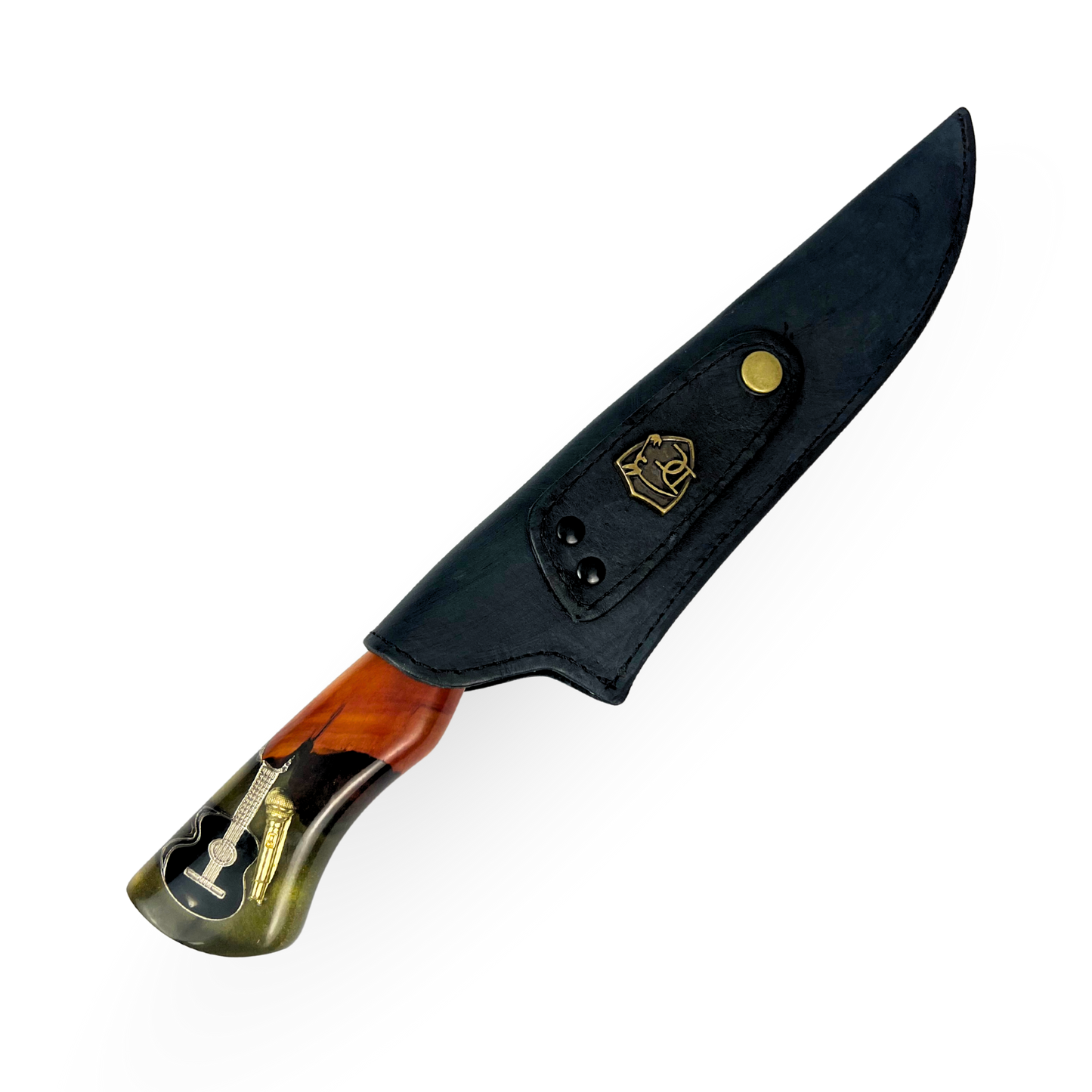 Picanheira Milionario Jose rico 8 Polegadas - Cabo Personalizado - Edição Especial Sertanejo Raiz