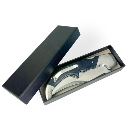 Canivete Artesanal Tático 4 Polegadas - Cabo Resina Alta Performance - Trava e Clip