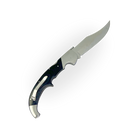 Canivete Artesanal Tático 4 Polegadas - Cabo Resina Alta Performance - Trava e Clip