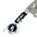 Faca Nike 8 Polegadas | Lâmina Vazada Just Do It | Cabo Resina