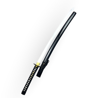 Katana 29" - Cabo Tradicional Tsuka-Ito Preto com Detalhes Dourados