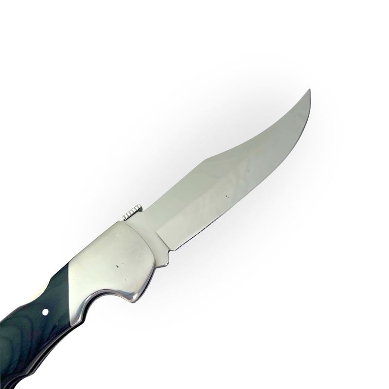 Canivete Artesanal Tático 4 Polegadas - Cabo Resina Alta Performance - Trava e Clip