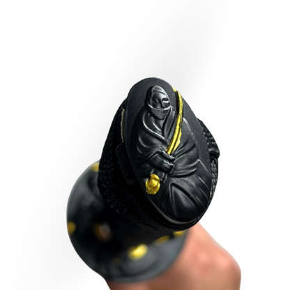 Katana 29" - Cabo Tradicional Tsuka-Ito Preto com Detalhes Dourados