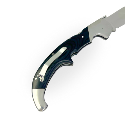 Canivete Artesanal Tático 4 Polegadas - Cabo Resina Alta Performance - Trava e Clip