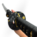 Katana 29" - Cabo Tradicional Tsuka-Ito Preto com Detalhes Dourados