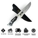 Faca System of a Down 8" - Cabo Resina Personalizado - Edição Especial Metal