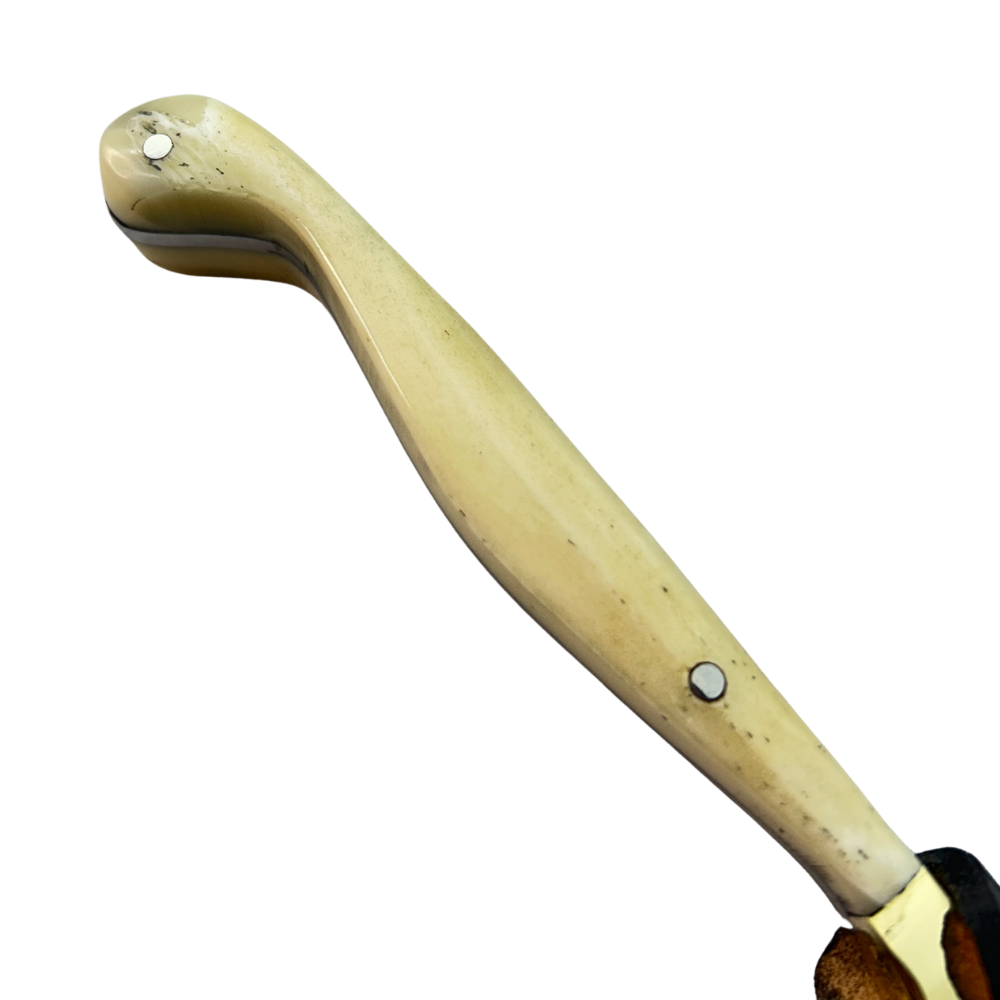 Faca Fileteira Aço Inox 420C 7 Polegadas - Cabo Full Tang Osso Bovino