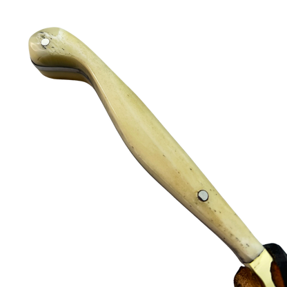 Faca Fileteira Aço Inox 420C 7 Polegadas - Cabo Full Tang Osso Bovino