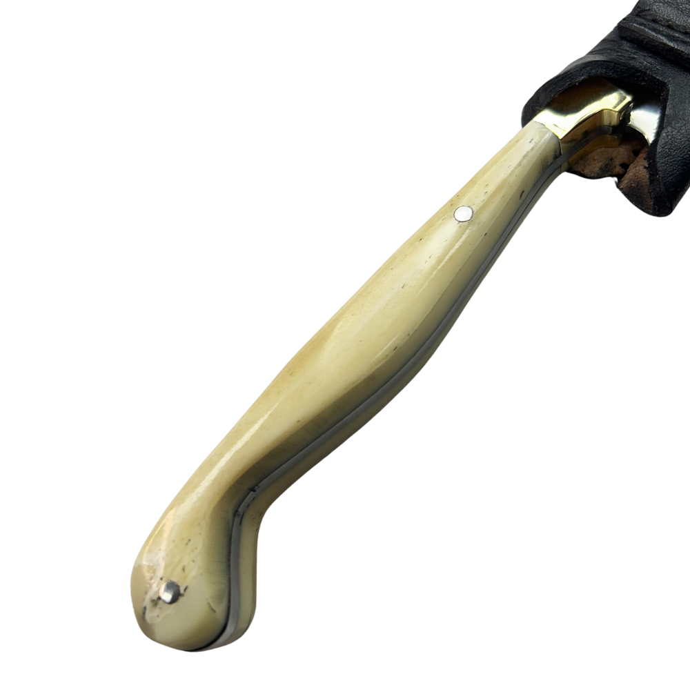 Faca Fileteira Aço Inox 420C 7 Polegadas - Cabo Full Tang Osso Bovino