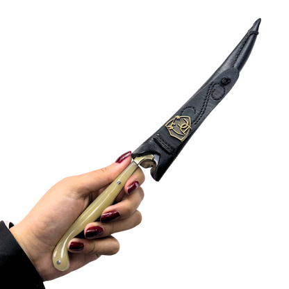 Faca Fileteira Aço Inox 420C 7 Polegadas - Cabo Full Tang Resina