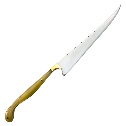 Faca Fileteira Aço Inox 420C 7 Polegadas - Cabo Full Tang Resina