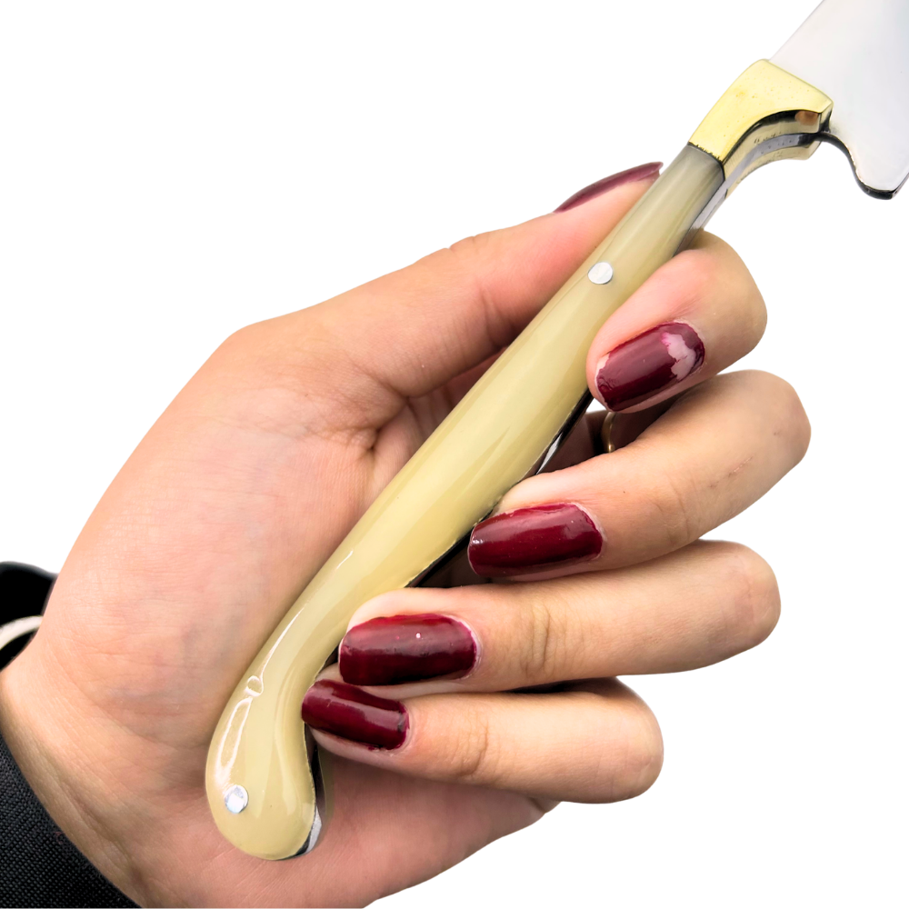 Faca Fileteira Aço Inox 420C 7 Polegadas - Cabo Full Tang Resina