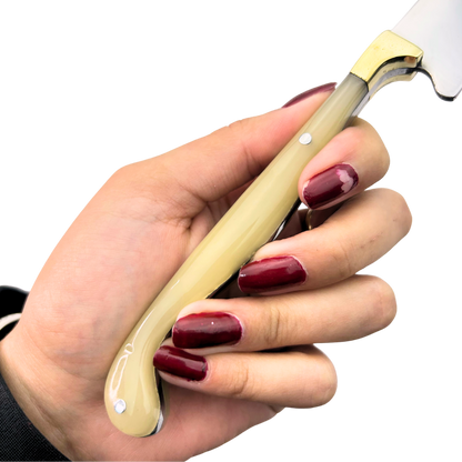 Faca Fileteira Aço Inox 420C 7 Polegadas - Cabo Full Tang Resina