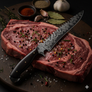 Faca San Mai Forjada à Mão 13 Polegadas - Cabo Full Tang Resina - 100% Artesanal