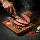 Faca Fileteira Aço Inox 420C 7 Polegadas - Cabo Full Tang Madeira Tucumã