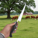 Faca Fileteira Aço Inox 420C 7 Polegadas - Cabo Full Tang Madeira Tucumã