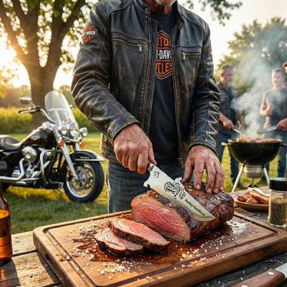 Picanheira Harley-Davidson 8 Polegadas - Cabo Resina Personalizado