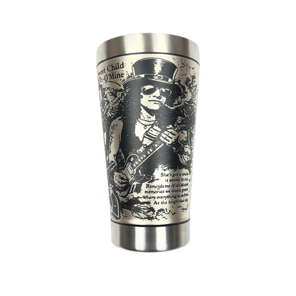 Copo Térmico Guns N' Roses - Gravação a Laser 360°
