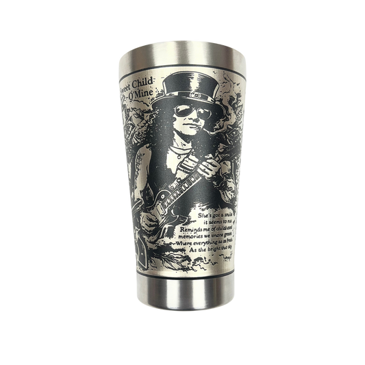 Copo Térmico Guns N' Roses - Gravação a Laser 360° | Doma Crioula Cutelaria Artesanal