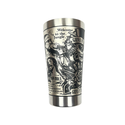 Copo Térmico Guns N' Roses - Gravação a Laser 360°