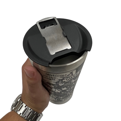 Copo Térmico Guns N' Roses - Gravação a Laser 360°