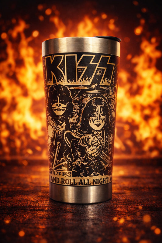 Copo Térmico Kiss - Gravação a Laser 360°