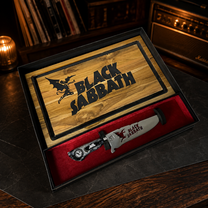 Kit Black Sabbath – Faca 8″ e Tábua