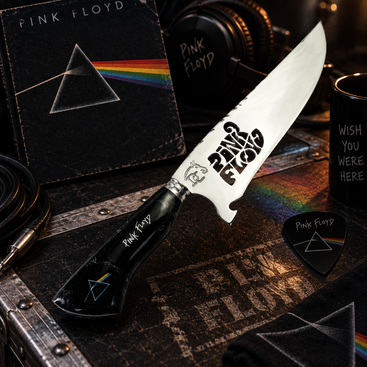 Faca The Dark Side of the Moon 8" – Pink Floyd