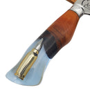 Faca Artesanal para Churrasco 10" Cabo Decorativo - Cutelaria Gaúcha Aço Inox Premium