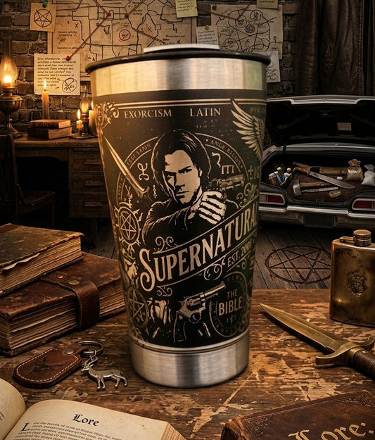 Copo Térmico Supernatural - Gravação a Laser 360° - 475ML